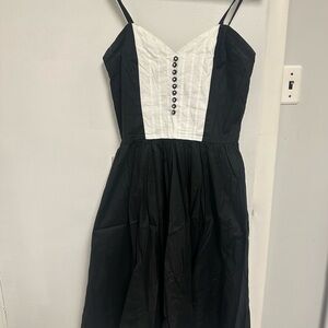 Trashy Diva Black and White Ruby Dress